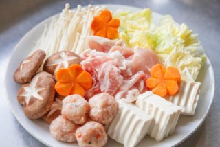 Popular ingredients of Nabe